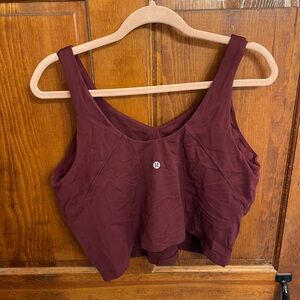 lululemon athletica Align Garnet Tank Top